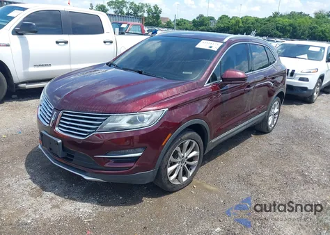 2017 Lincoln Mkc Select z USA, uszkodzony, nr VIN 5LMCJ2C96HUL21862